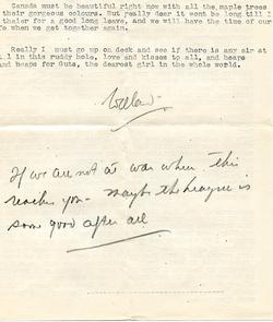 Letter from Willard to his Mother - 9-9-35 - Part 4
